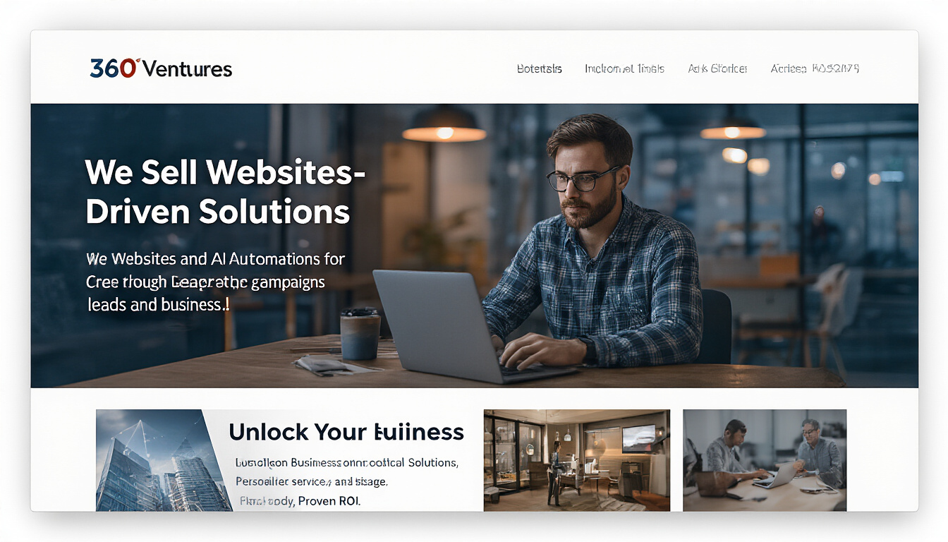 Website design and development concept